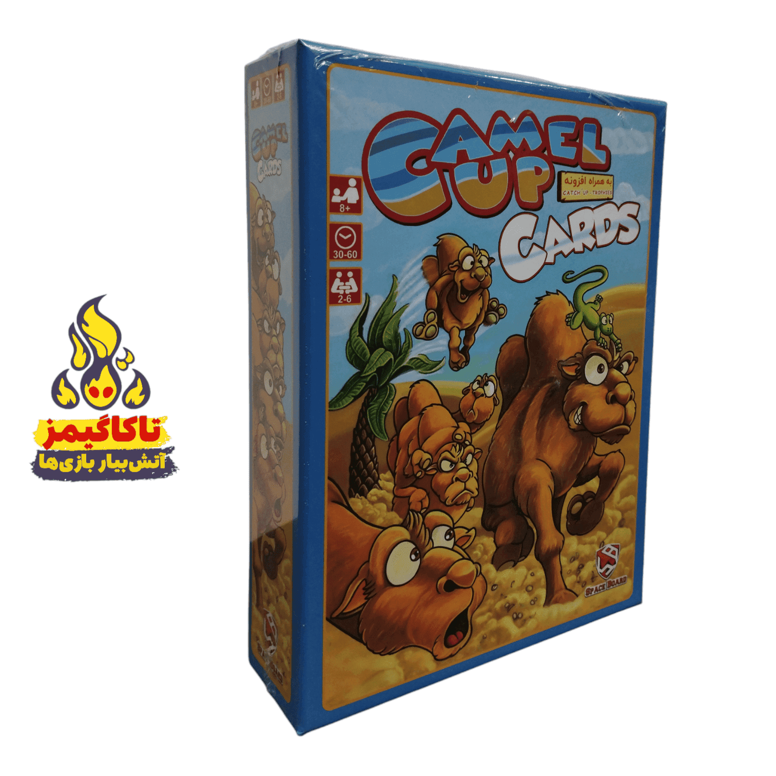 شترسواری نسخه کارتی | Camel Up Cards – (اسپیس برد)