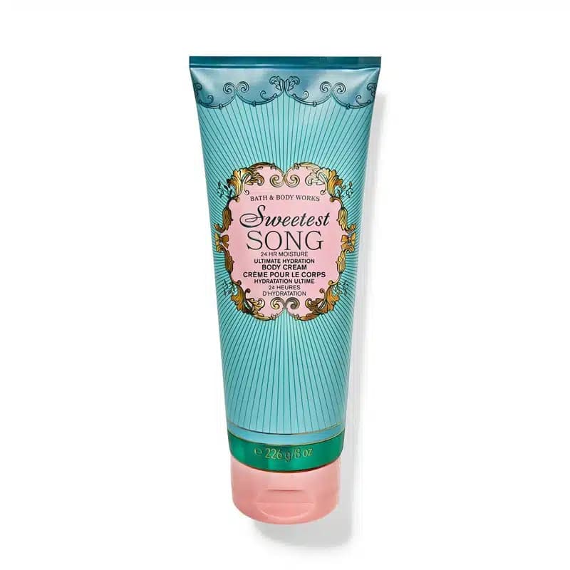 کرم بدن آبرسان بث اند بادی Bath & Body Ultimate Hydration Body Cream مدل Sweetest Song (226 گرم)