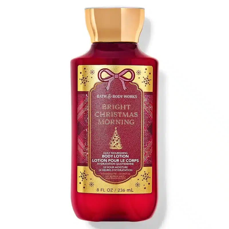 لوسیون بدن بث اند بادی Bath & Body مدل Bright Christmas Morning (236 میل)
