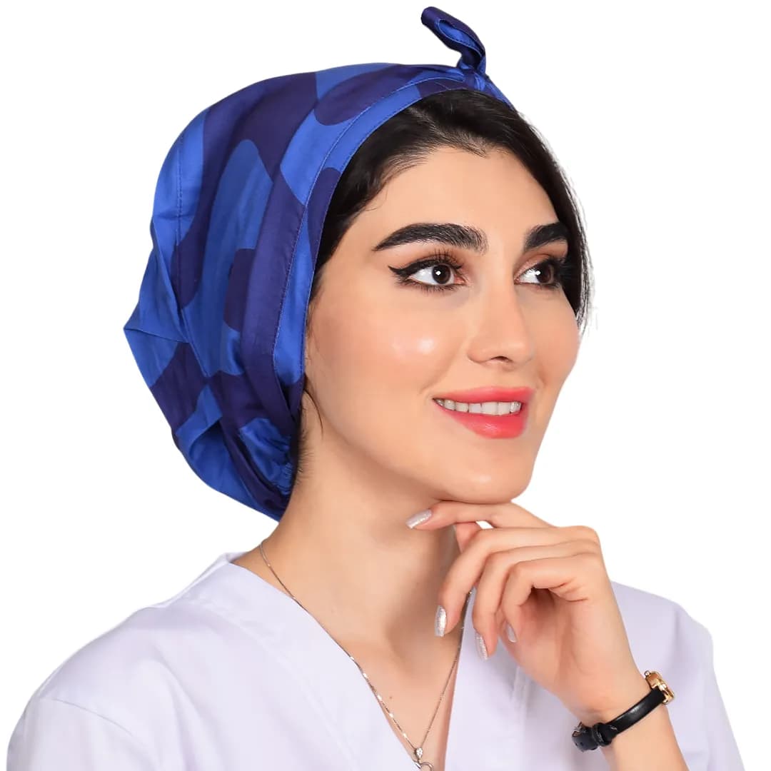 کلاه حجاب طرحدار کد 168
