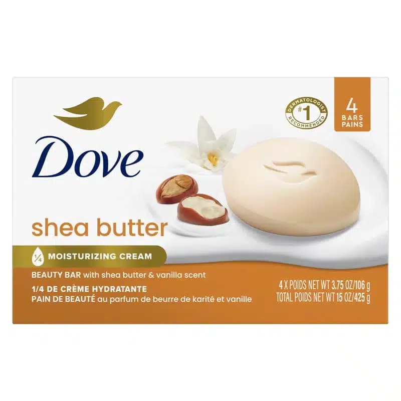 صابون داو Dove مدل Shea Butter(106 گرم) — تصویر ۲