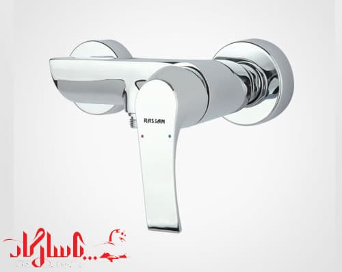 راسان آفتابه اهرمی لوتوس کروم