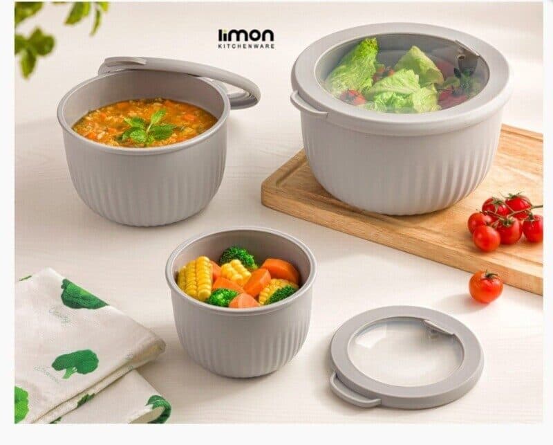 ظرف نگهدارنده شیار دار لیمون