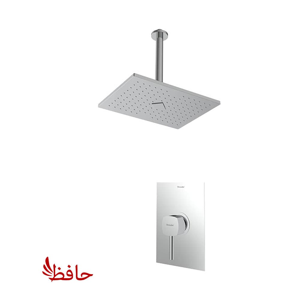 شیر حمام توکار شودر مدل رومر کروم تیپ 1 — تصویر ۳