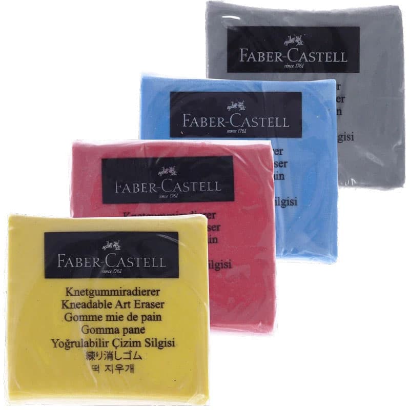 پاککن خمیری رنگی فابرکاستل (Faber-Castell) – کد ۱۲۷۱۲۰