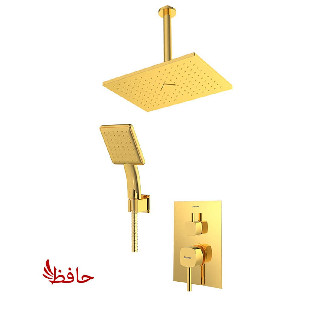 شیر حمام توکار شودر مدل رومر طلایی تیپ 3 — تصویر ۳
