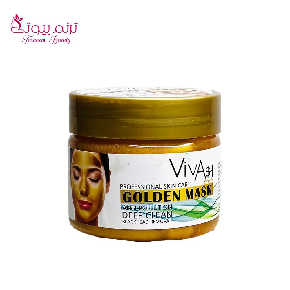 ماسک صورت طلا ویواش مدل گلدن Vivash Golden Mask