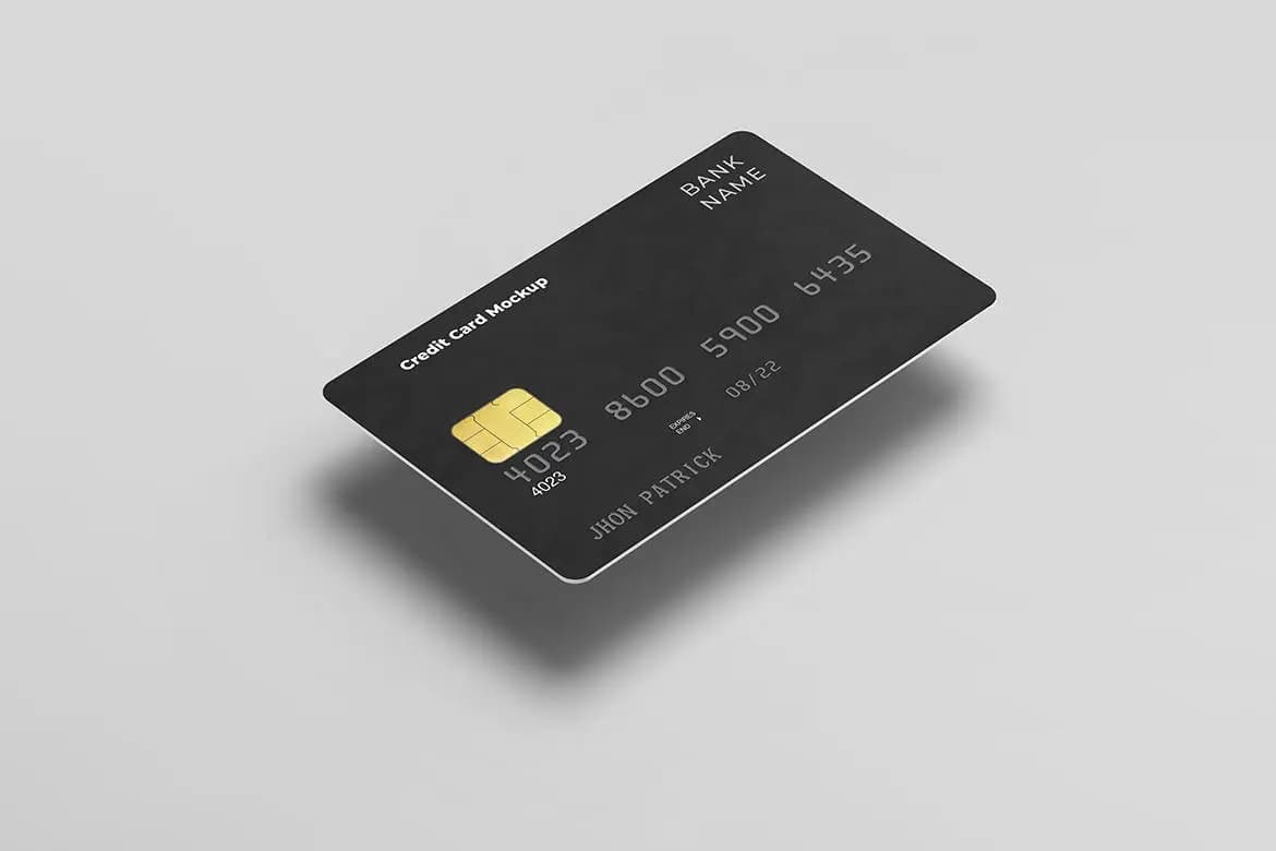 موکاپ کردیت کارت — تصویر ۸