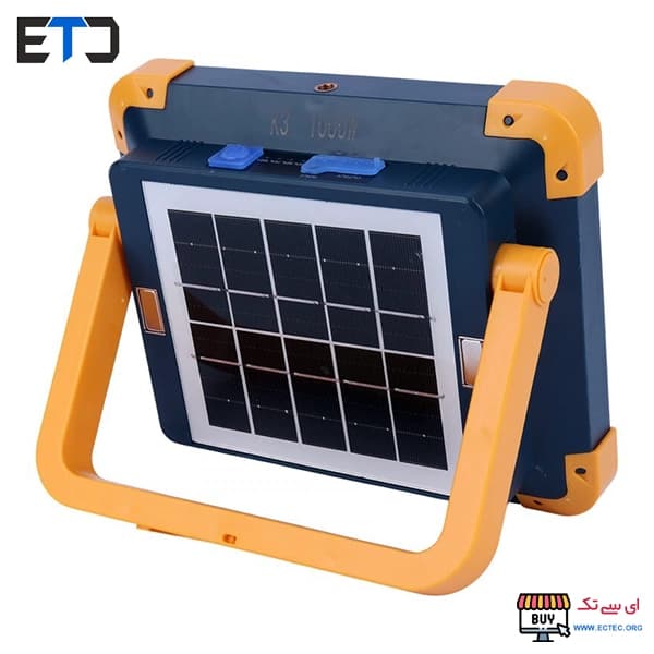 پروژکتور خورشیدی SOLAR شارژی و پاور بانک 1000 وات ضدآب — تصویر ۲