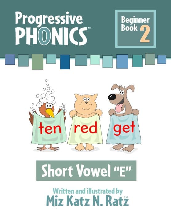 کتاب Progressive Phonics: Beginner Book 2 (پروگرسیو فونیکس: کتاب مبتدی ۲) نسخه PDF انگلیسی