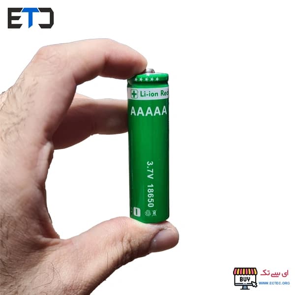 باتری لیتیوم یون 3.7 ولت کاربیست 18650 ظرفیت 5000 میلی آمپر — تصویر ۳