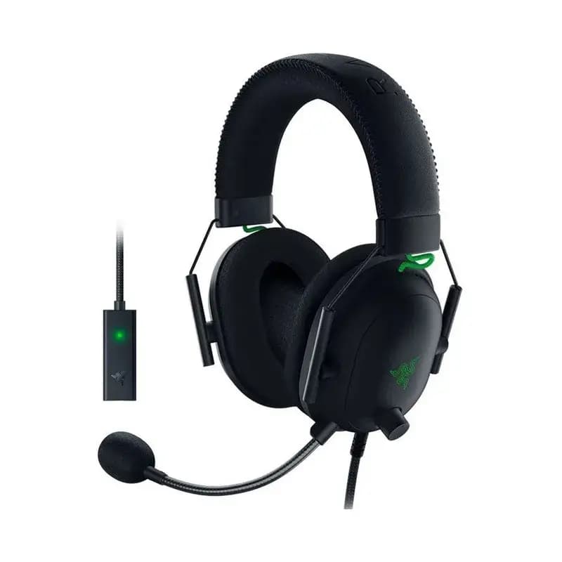 هدست گیمینگ ریزر مدل Blackshark V2 X USB + Soundcard — تصویر ۱۱