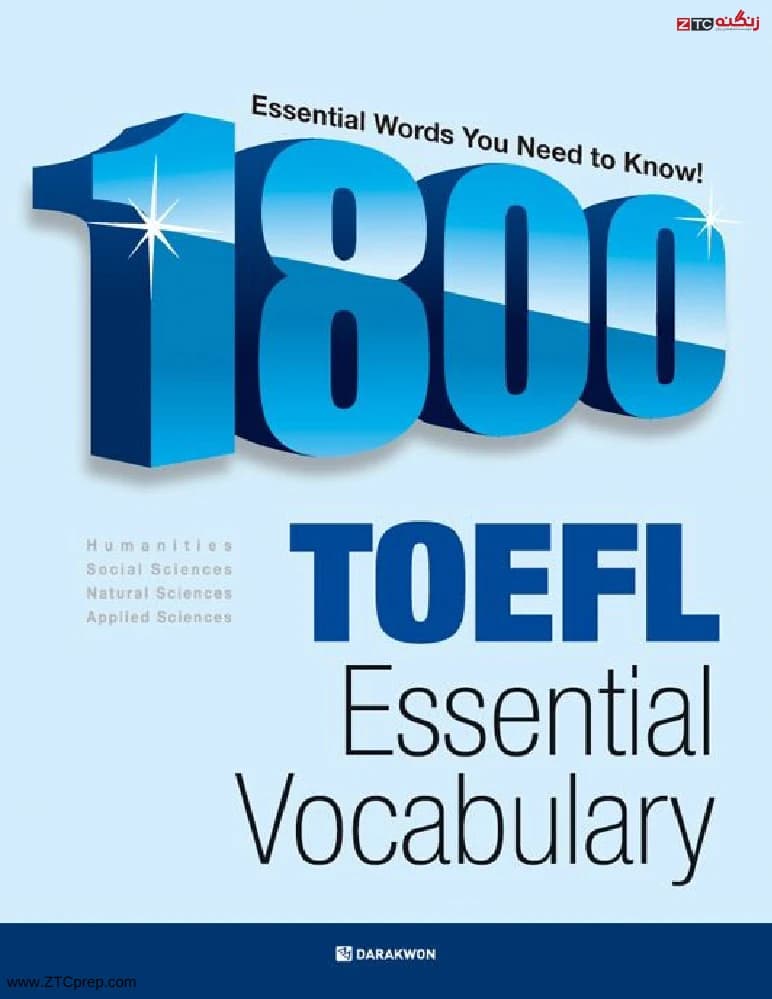 کتاب 1800 Synonyms (۱۸۰۰ مترادف) نسخه انگلیسی PDF