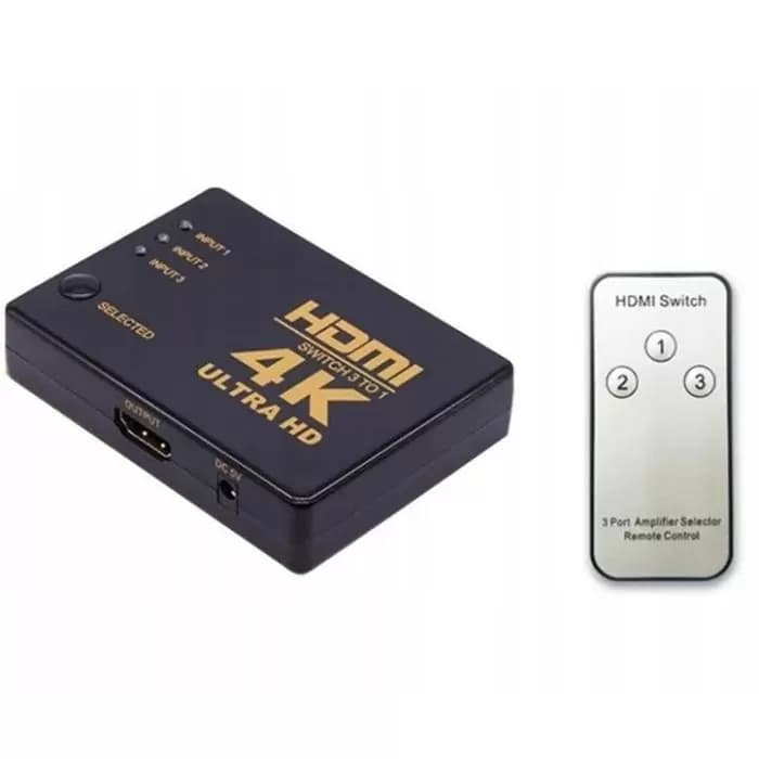 سوئیچ 1 به 3 HDMI کایزر مدل 4K ULTRA HD TV — تصویر ۴