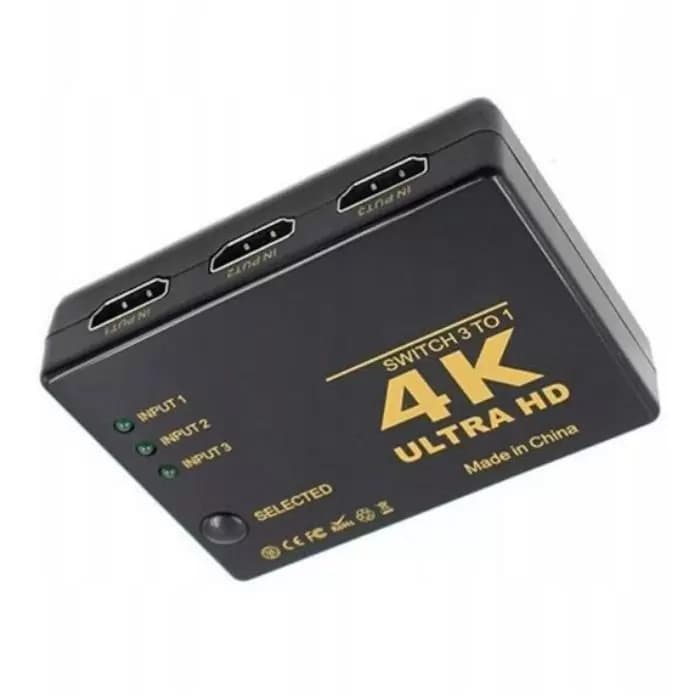 سوئیچ 1 به 3 HDMI کایزر مدل 4K ULTRA HD TV — تصویر ۳