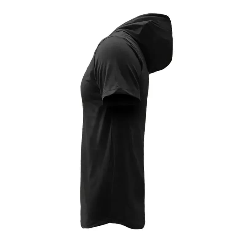 تی شرت آستین کوتاه کلاه دار مردانه طرح drea کد 7514 جنس پنبه سوپر خنک چهار فصل بدون ابرفت و رنگ دادن — تصویر ۸