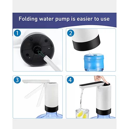 پمپ آب شارژی تاشو folding pump مدل SXT687 — تصویر ۶