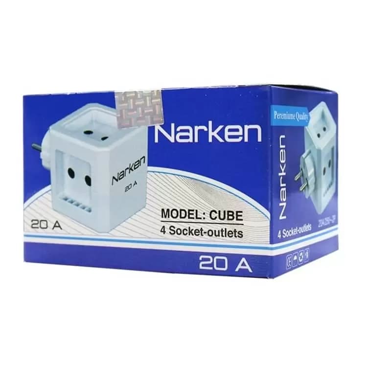 چهار خانه برق نارکن مدل CUBE — تصویر ۴