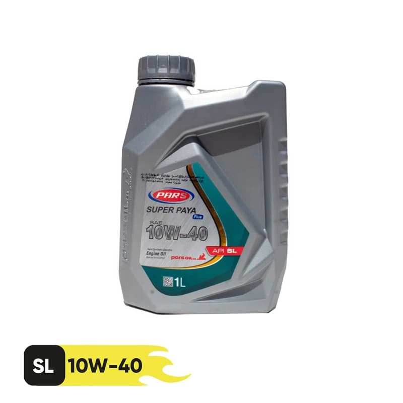 روغن موتور پارس مدل سوپر پایا پلاس SL حجم 1 لیتری (10w-40) — تصویر ۲