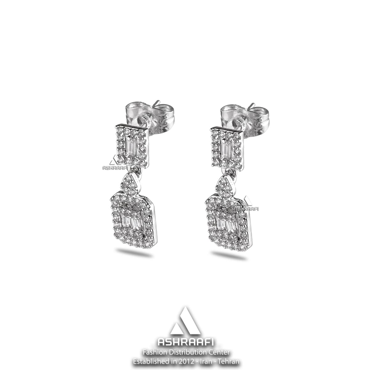 گوشواره الماسی Diamond Earrings S8
