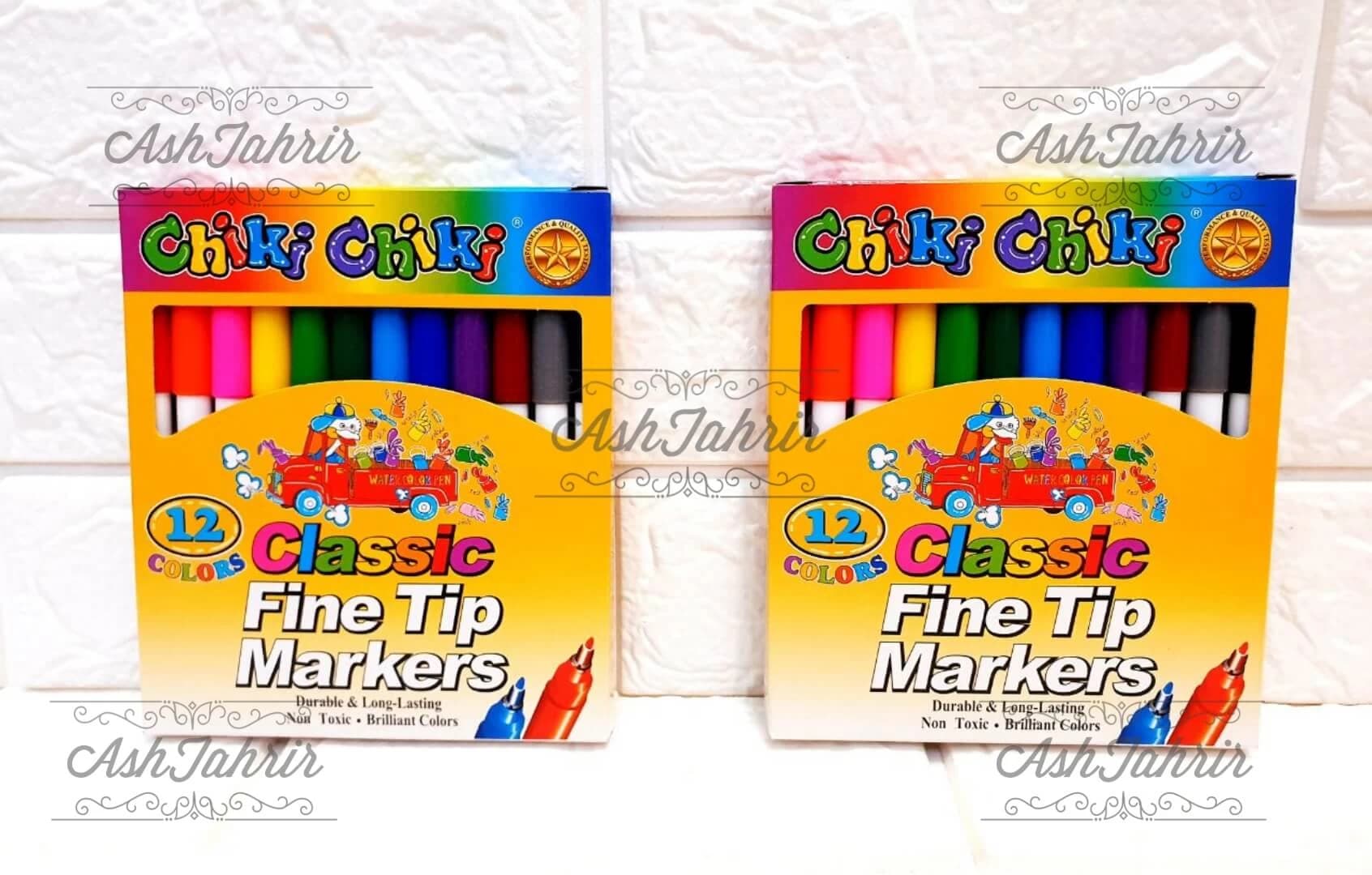 ماژیک رنگ آمیزی 12 رنگ چیکی چیکی Chiki Chiki — تصویر ۵