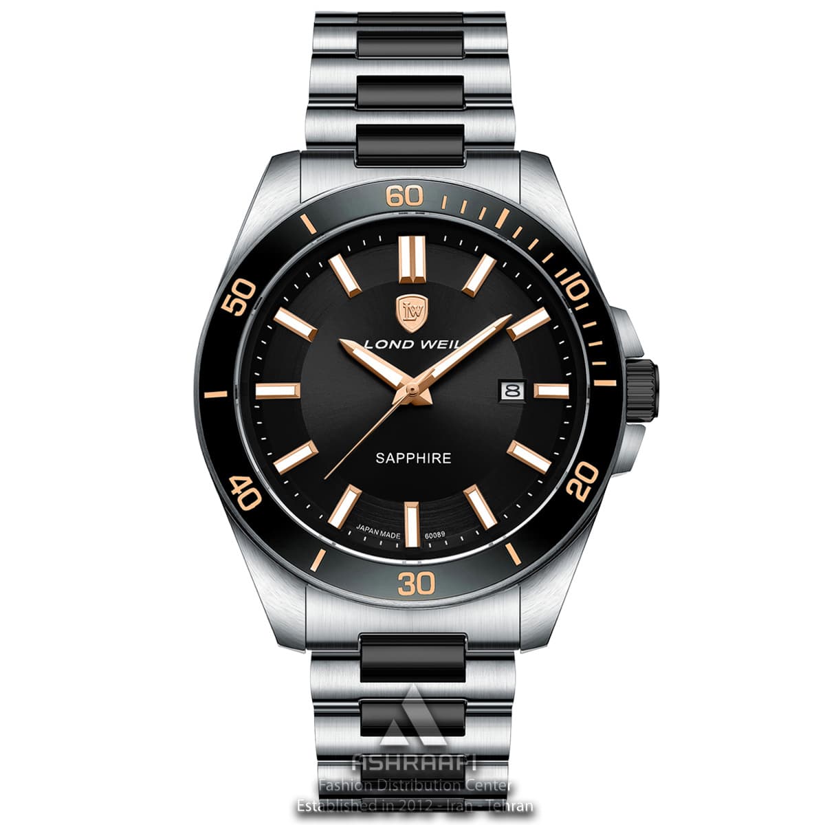 ساعت مردانه لوندویل Lond Weil LW60089M-02-01-12
