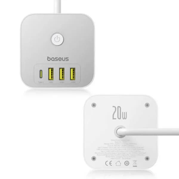 چندراهی برق بیسوس مدل E00066401213-00 PowerCombo Cube — تصویر ۳