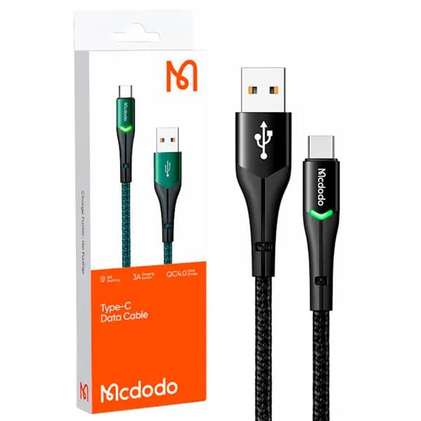 کابل تایپ سی فست شارژ Mcdodo CA-7963 3A QC4.0 1.5m — تصویر ۴