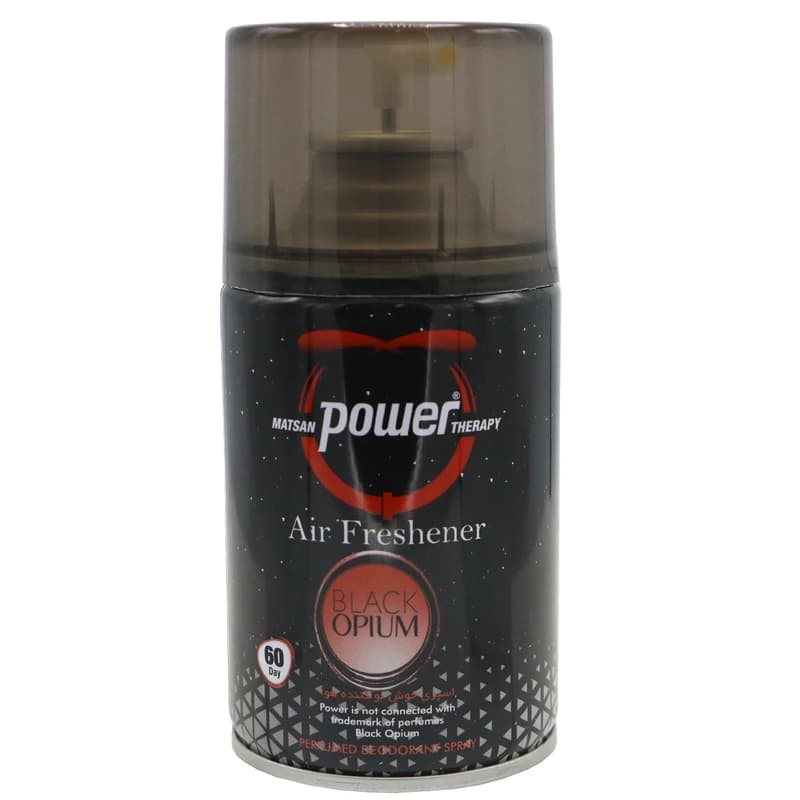 اسپری خوش بو کننده هوا پاور مدل Power Black Opium