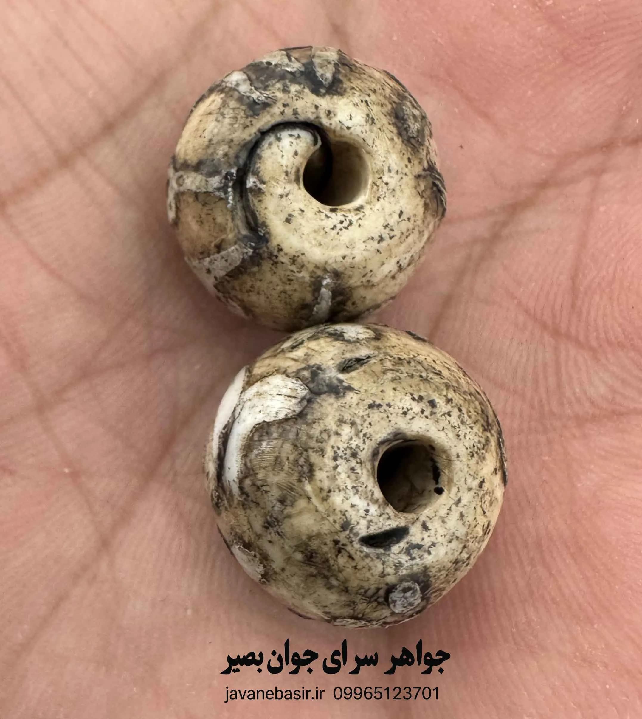 مهره جفتی عطف حجازی اصل | سنگ محبت و آرامش برای دو نفر — تصویر ۴