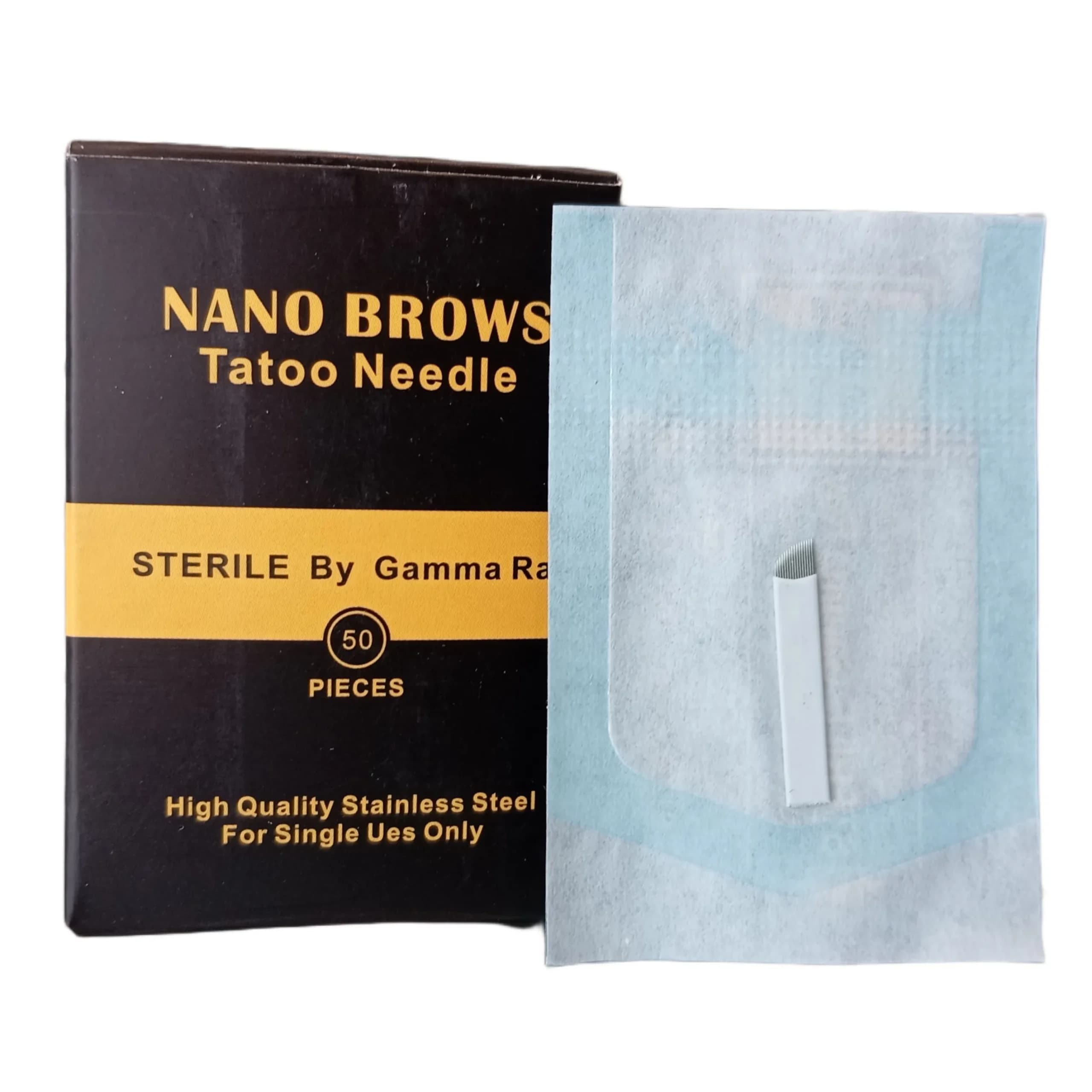 سوزن بلید سر کج نانوبروز Nano Brows