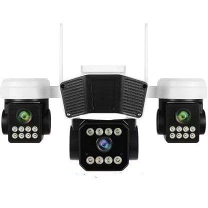 دوربین مداربسته سهلنزه 360 درجه 12MP، دید در شب رنگی، سیمکارتخور سرور داخلی