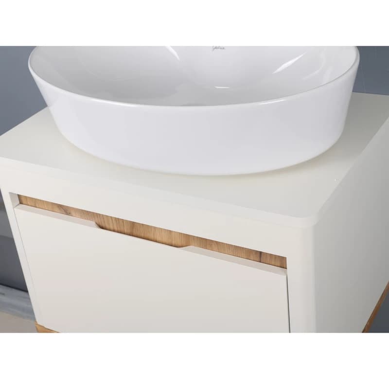 ست کابینت و روشویی دلفین مدل ZN-R20-6040 به همراه آینه و باکس — تصویر ۴