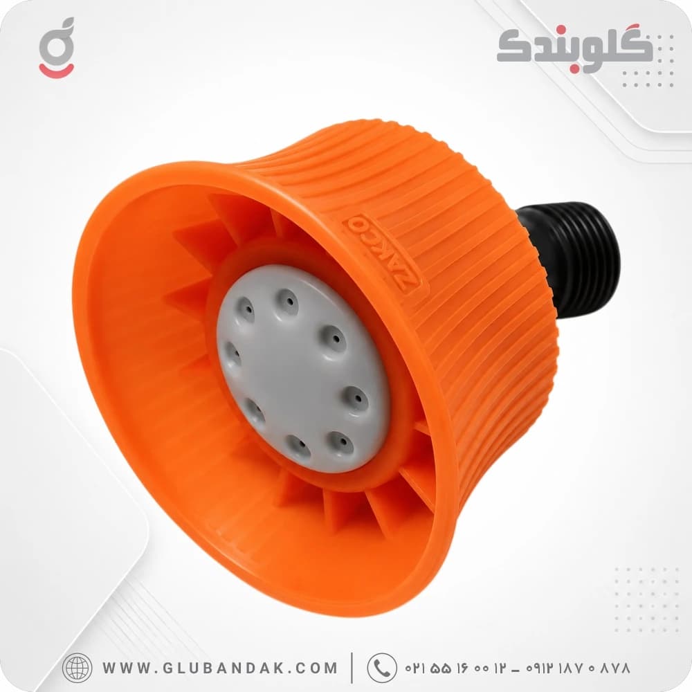 نازل خورشیدی ۸ سوراخ سمپاش رزوه بیرون مدل ZG266