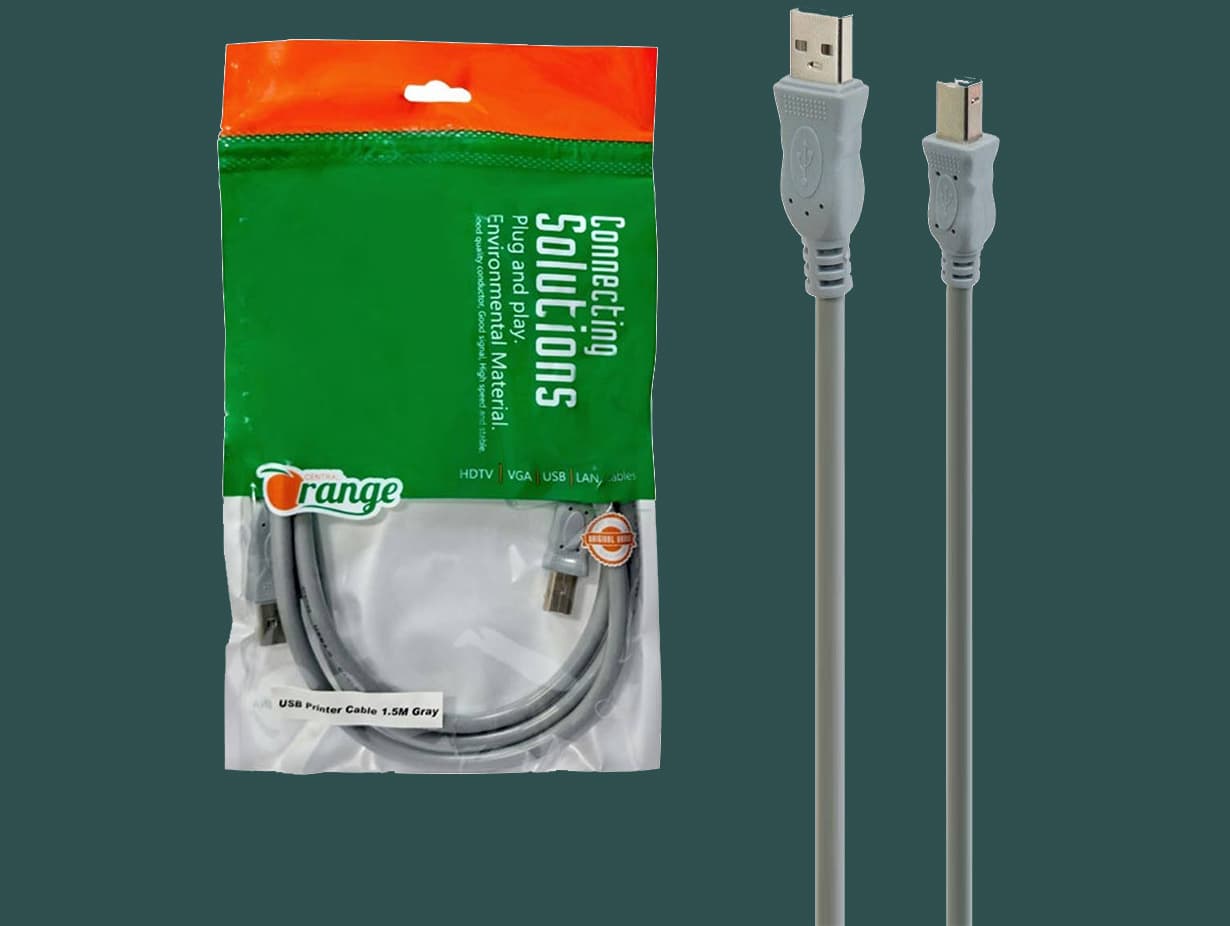 کابل پرینتر orange طول 1.5 متر