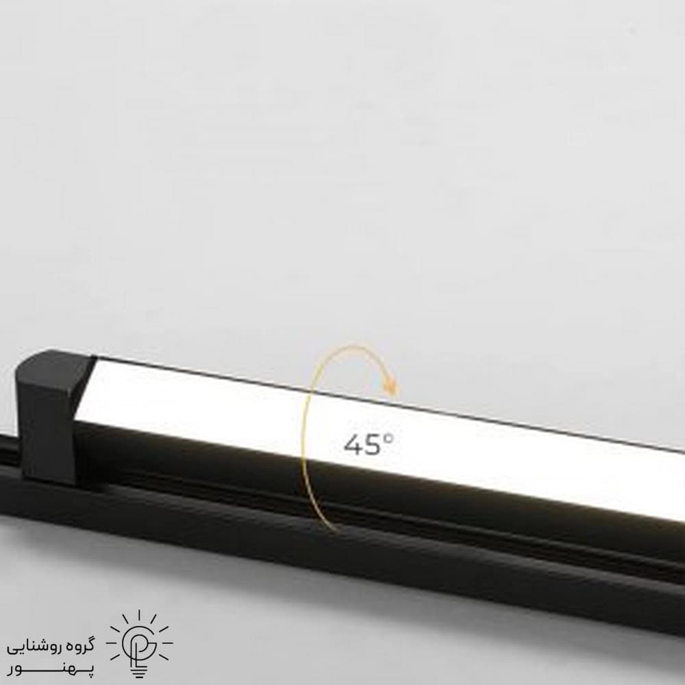 چراغ ریلی طرح مگنتی خطی مات 40وات LED متحرک کد713 — تصویر ۴