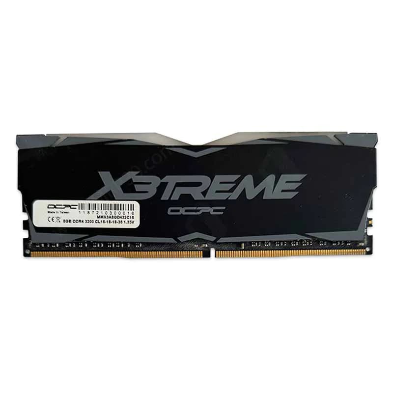 رم او سی پی سی OCPC X3TREME 8GB DDR4 3200Mhz RGB استوک در حد نو با گارانتی — تصویر ۷