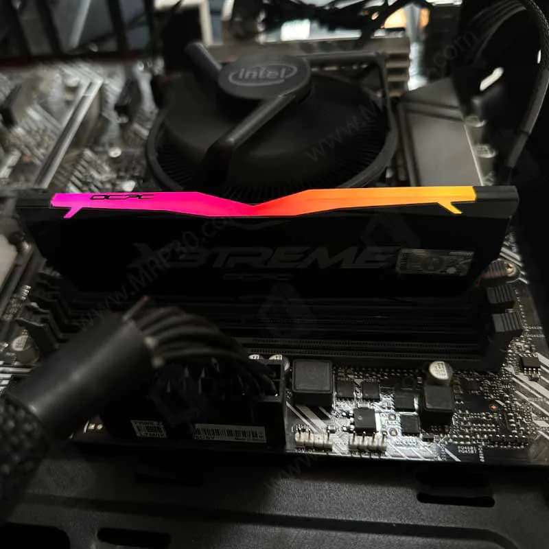رم او سی پی سی OCPC X3TREME 8GB DDR4 3200Mhz RGB استوک در حد نو با گارانتی — تصویر ۶