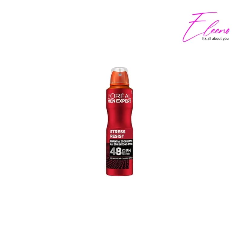 اسپری ضدتعریق مردانه لورئال مدل استرس رزیست Loreal — تصویر ۲