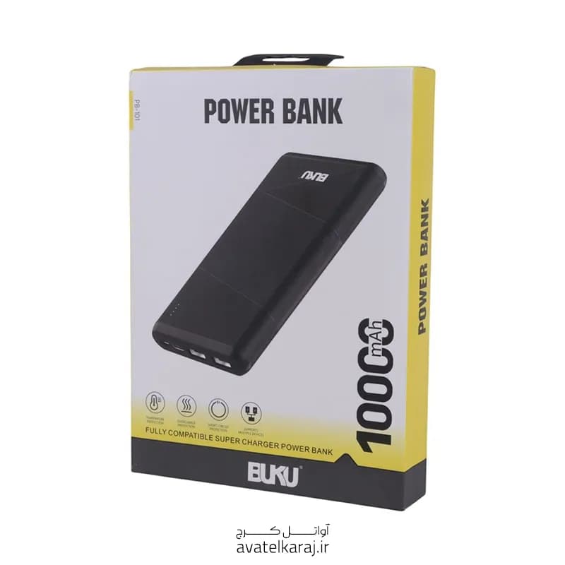 پاوربانک فست شارژ بوکو مدل PB-101 ظرفیت ۱۰ هزار میلی آمپر — تصویر ۶