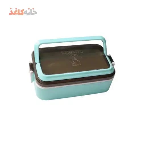 ظرف غذا 1 طبقه کارا رنگ فیروزه ای