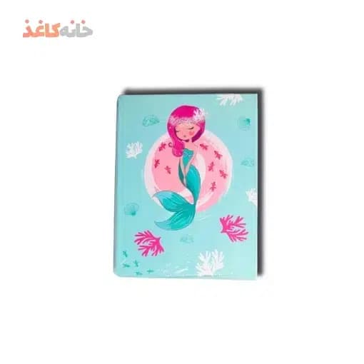 کلاسور 100 برگ قفل فلزی سویل طرح دختر پری دریایی