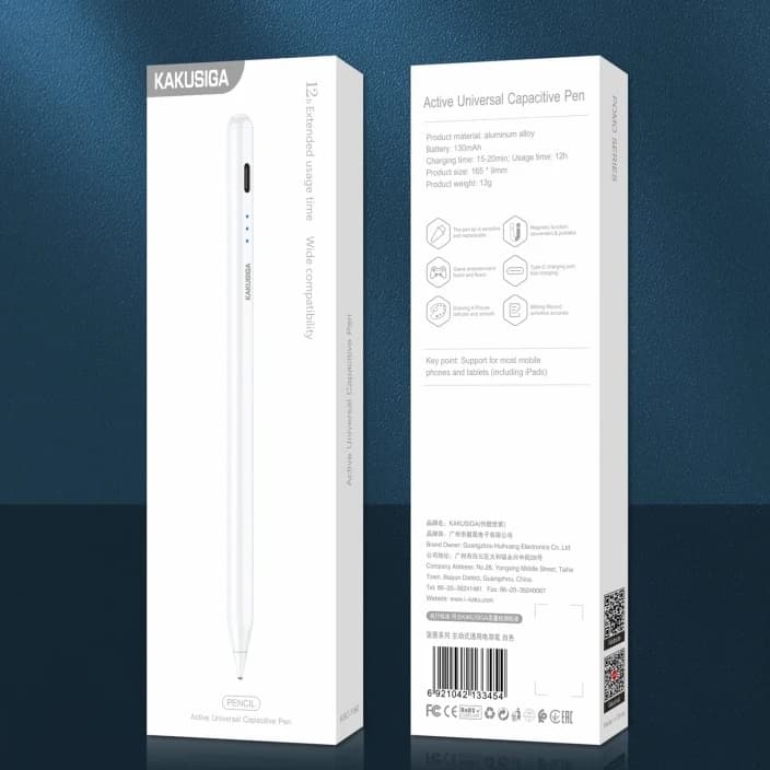 قلم لمسی کاکوسیگا مدل KAKUSIGA KSC-1160 مناسب برای موبایل و تبلت — تصویر ۴