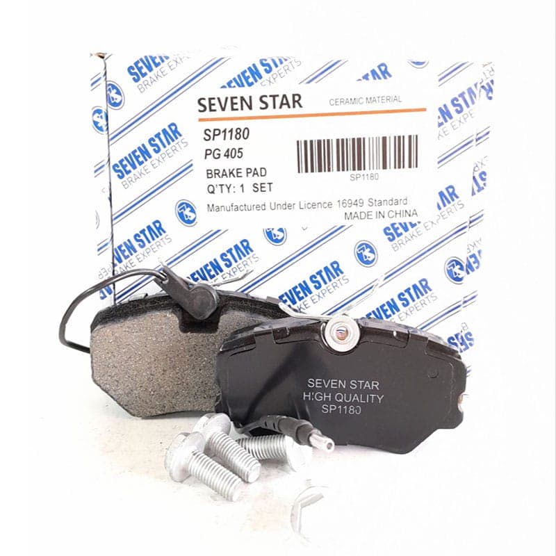 لنت ترمز سرامیکی جلو پژو 405 – پژو پارس – SLX سون استار SEVEN STAR