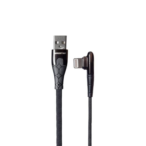 کابل شارژ سریع کینگ استار USB به Lightning مدل K46i (1 متری / 2.1A)