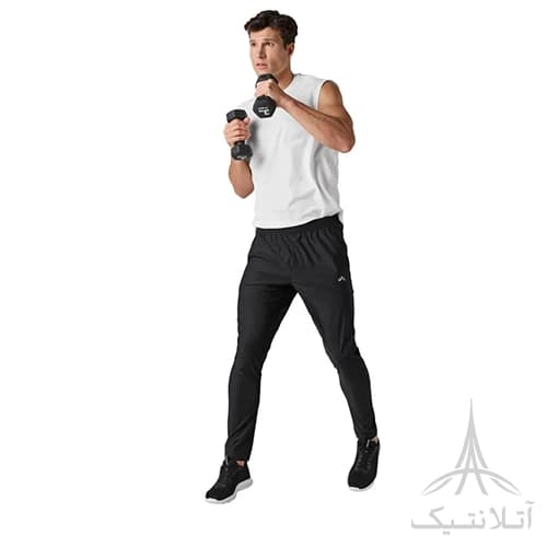 شلوار اسلش ورزشی اورجینال مردانه کریویت CRIVIT مشکی کمر کشی Premium Men’s Track Pants — تصویر ۲