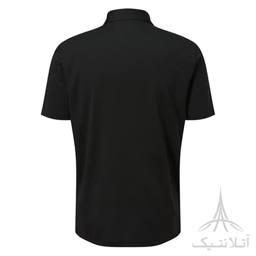 پولوشرت مردانه ورزشی برند کرویت Crivit آلمان اورجینال وارداتی نیم زیپ مشکی — تصویر ۳