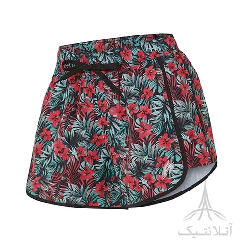 شورتک ورزشی زنانه اورجینال وارداتی F2 آلمان طرح هاوایی