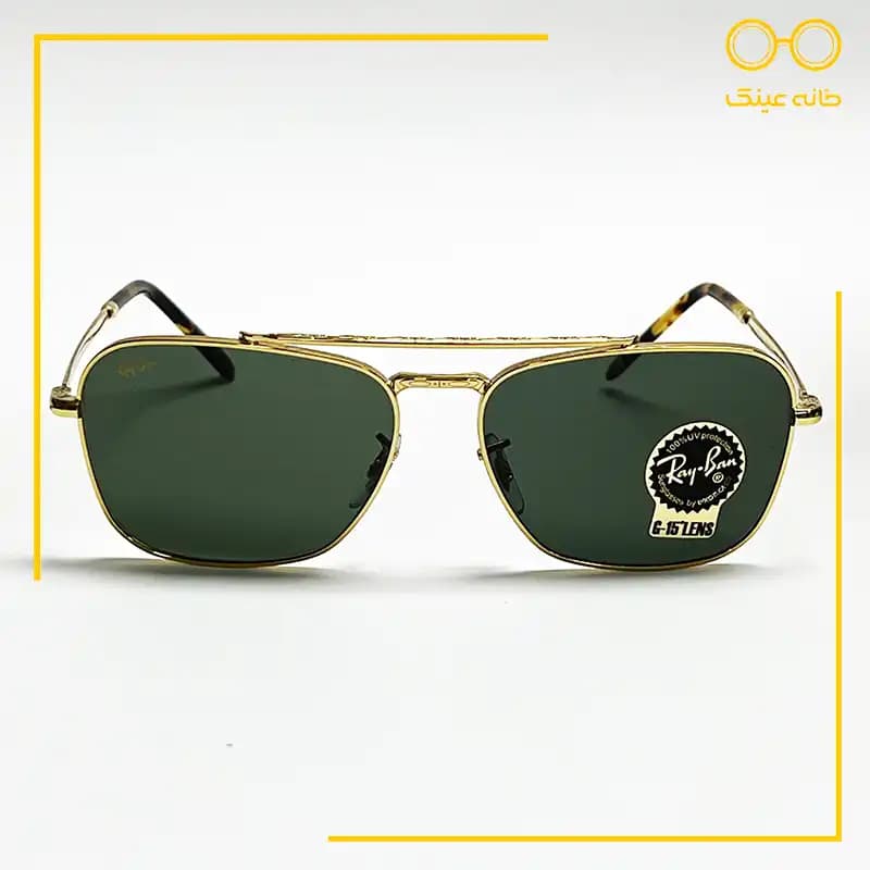 عینک آفتابی ریبن RayBan مدل RB3636 NEW CARAVAN 9196/31 — تصویر ۴