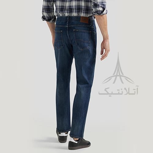 شلوار جین مردانه اورجینال برند لی LEE وارداتی مدل Men’s Extreme Motion MVP Straight Fit Tapered Jean — تصویر ۴